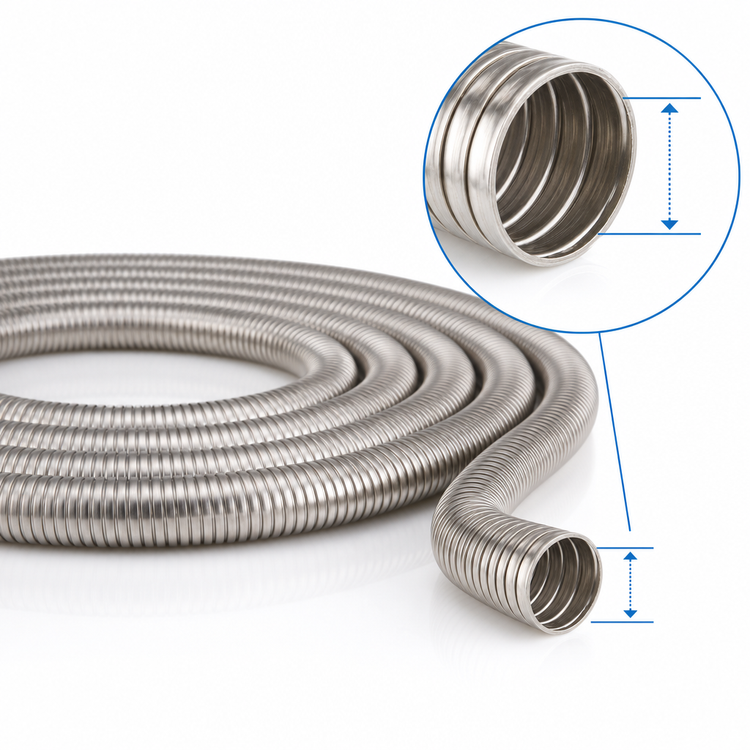 Product image #4 for Commercial Beer Trunk Line Flexible Duct Tubing Coil, 25 Ft x 2-Inch O.D., Aluminum