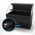 Thumbnail image #4 for Elements Low Profile Self-Serve Countertop Refrigerated Merchandiser, Black, 46.6
