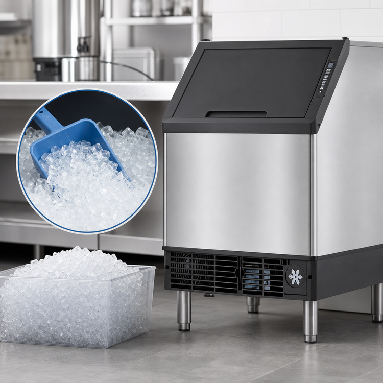 Product image #4 for Manitowoc NEO UYP0240A Undercounter Half-Dice Ice Machine with 90 lb. Storage Bin