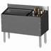 Thumbnail image #4 for CHOICE 42-Inch Extra Deep Underbar Combo Ice Bin/Cocktail Unit with Right-Side 6-Bottle Storage and 10-Circuit Cold Plate