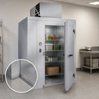 Thumbnail image #4 for Kolpak Polar-Pak PX8-0608-CT Indoor Floorless Walk-In Cooler, Top-Mounted Self-Contained Refrigeration, 5'10" x 7'9" x 8'6.25"