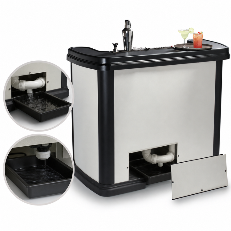 Product image #5 for Maximizer 56-Inch Portable Bar With 15-Gallon Ice Bin and Storage Drawer