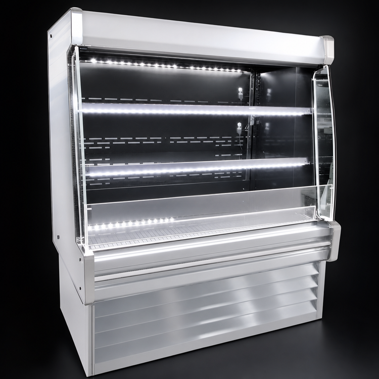 Product image #4 for Howard-McCray 35E Series 39-Inch Dairy Open Merchandiser, Vertical Case, LED Shelves, Remote Refrigeration