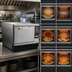 Thumbnail image #4 for Panasonic Commercial High-Speed Rapid Cook Oven, 0.4 Cu. Ft., Ventless, Stackable, Microwave/Broil/Convection, 208/240V