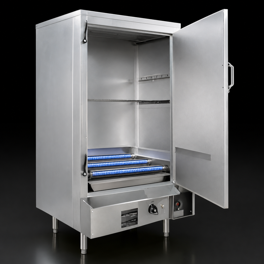 Three Aluminum Tubular Burners