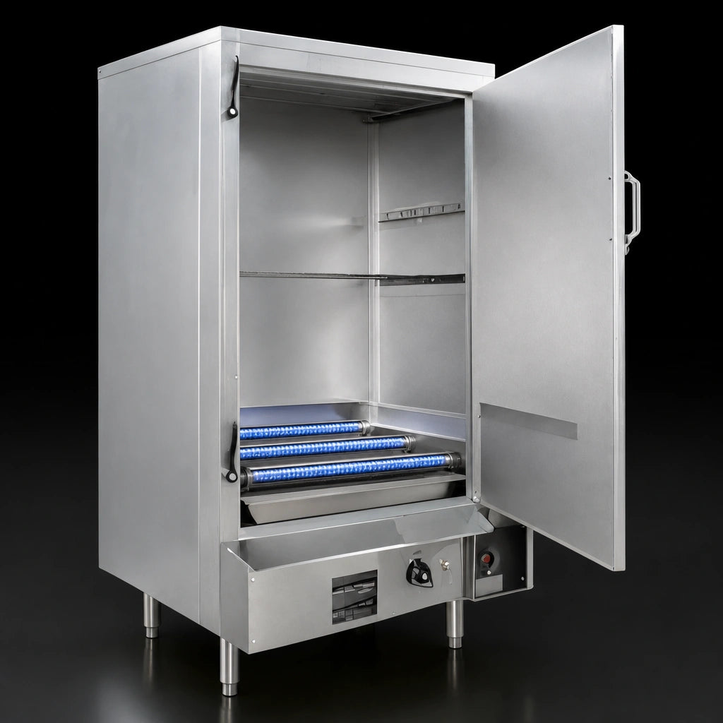 Three Aluminum Tubular Burners