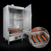 Thumbnail image #4 for MasterRange 24-Inch Natural Gas Smokehouse Smoker with 3 Burners