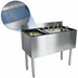 Thumbnail image #4 for CHOICE 36-Inch Underbar Combo Ice Bin/Cocktail Unit with 10-Circuit Cold Plate