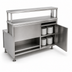 Thumbnail image #4 for Randell Modular Chef Service Counter Right Section, 88-1/2 Inch, Stainless Steel, No Breaker Panel