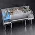 Thumbnail image #5 for Krowne Royal Series 60-Inch Recessed Drainboard Underbar Ice Bin/Cocktail Station with 12-Inch Blender Station and 10-Circuit Cold Plate