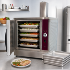 Thumbnail image #4 for Southbend (Middleby) Southbend Steam SX-5G3-SB Gas Countertop Convection Steamer, 1 Compartment, 5-Pan, 12 x 20-Inch Pan Capacity