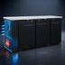 Thumbnail image #4 for Migali Competitor Series® C-BB72-HC 72.8-Inch Three-Section Refrigerated Back Bar Cabinet