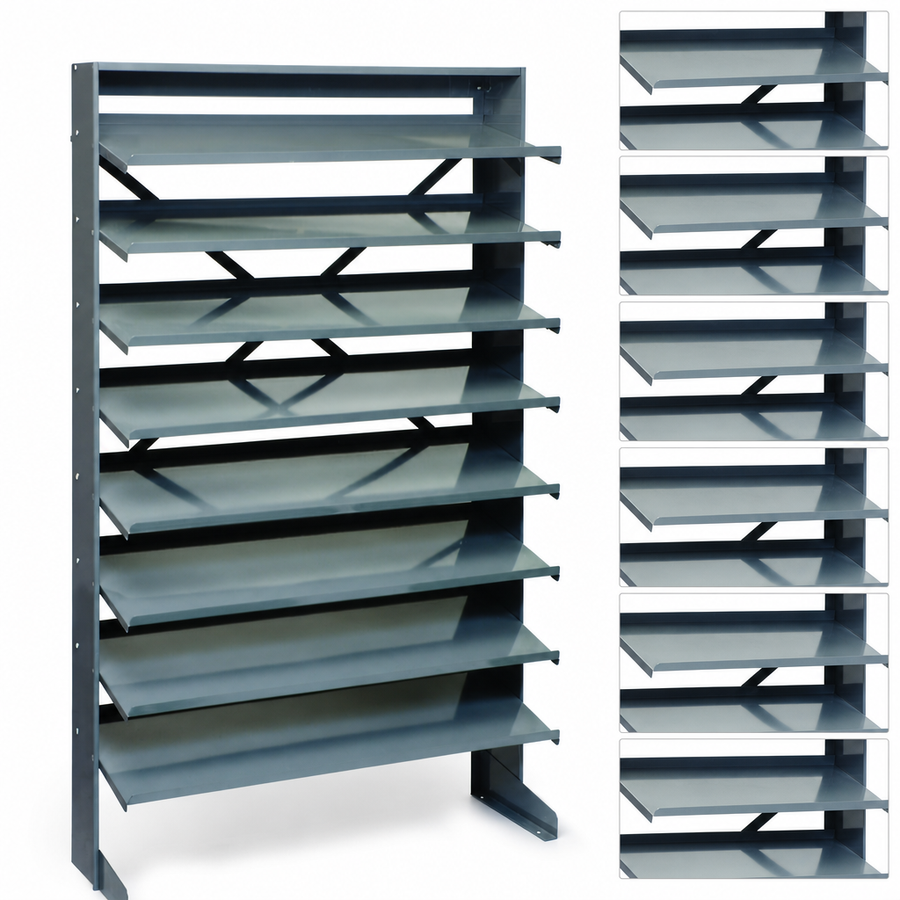 Eight Shelves Included