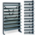 Thumbnail image #4 for Quantum Sloped Single-Sided Pick Rack with 8 Shelves, 36 Inch Wide x 12 Inch Deep x 60 Inch High