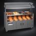 Thumbnail image #4 for Vollrath 2-Series Affordable Portable 4-Well Mobile Hot Food Station with Buffet Breath Guard Lights and Storage Doors