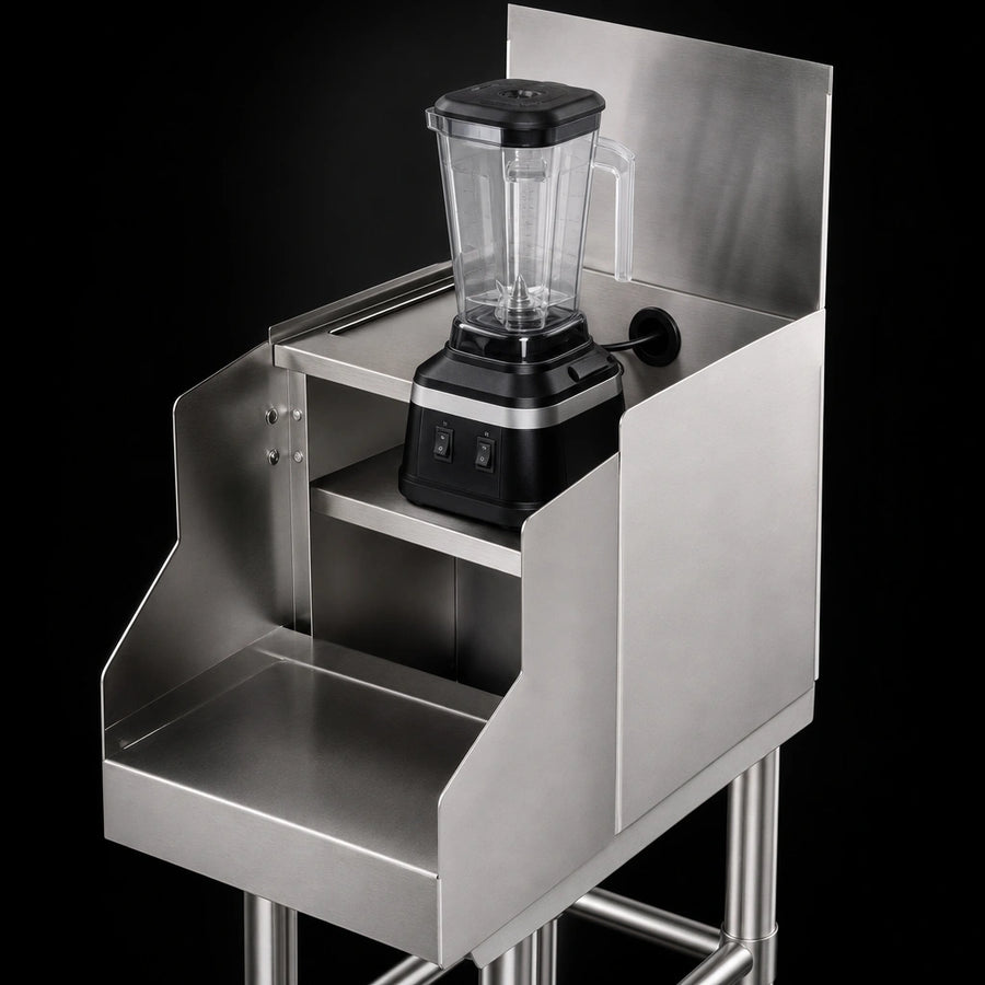 Blender Shelf With Cord Access
