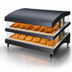 Thumbnail image #4 for Hatco Glo-Ray 39-Inch Countertop Slant Triple Shelf Heated Glass Display Warmer