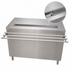 Thumbnail image #4 for BK Resources 48-Inch x 30-Inch Stainless Steel Enclosed Cabinet Base Self-Serve Counter with Hinged Doors and Urn Trough