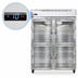 Thumbnail image #4 for Continental Refrigerator 2FENGDHD Extra-Wide Two-Section Reach-in Glass Door Display Freezer