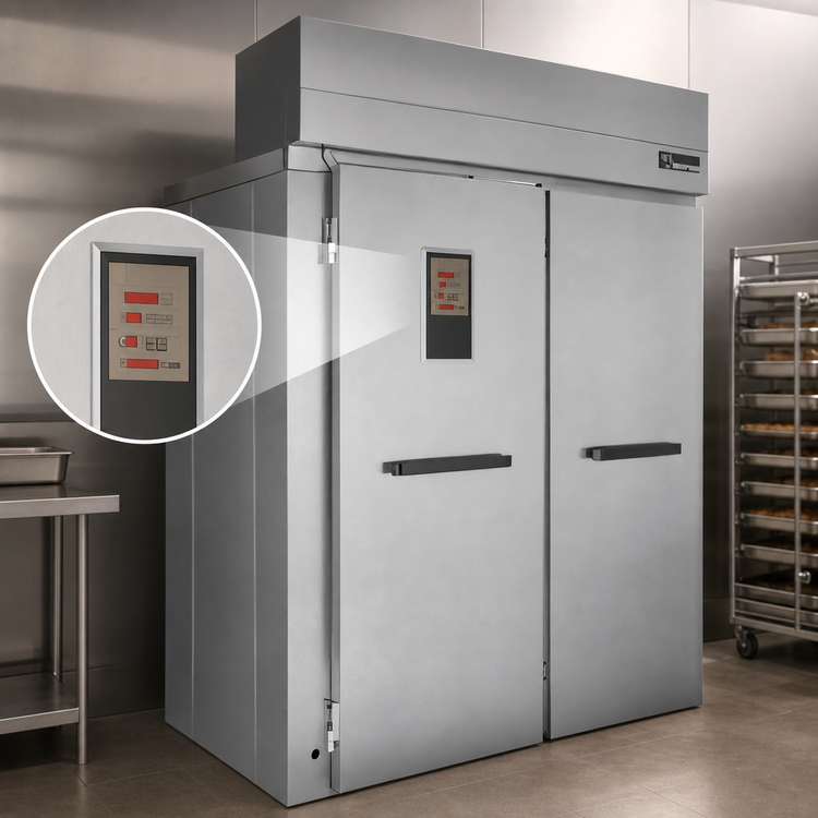 Product image #4 for Baxter Double Wide Roll-In Retarder/Proofer Cabinet, 80.5-Inch Depth, Remote R448A, Electric Heat