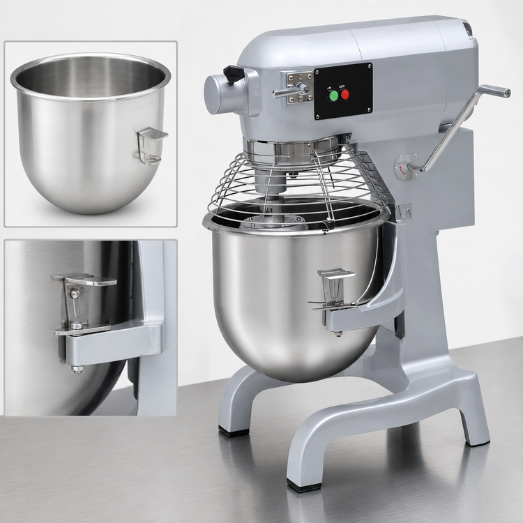 Product image #4 for Winco Spectrum EMP-10 10.5 Qt Floor Model Planetary Mixer