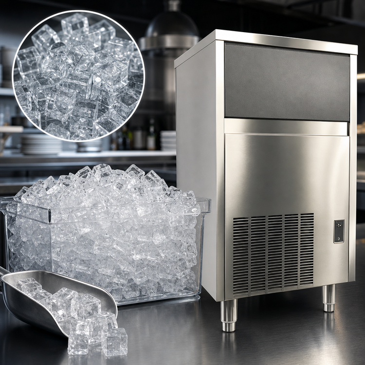 Product image #4 for Manitowoc CrystalCraft Square Cube Air-Cooled Self-Contained Ice Maker, 100 lb/Day