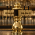Thumbnail image #4 for Glastender Braumeister 4-Faucet Polished Brass Glycol-Cooled Draft Dispensing Tower