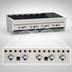 Thumbnail image #4 for Vulcan VCCB60 60-Inch Low Profile Countertop Gas Charbroiler
