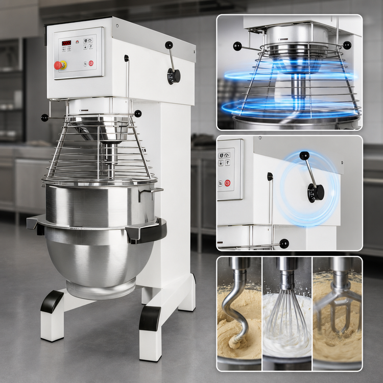 Product image #4 for Varimixer V100PL 100-Quart Floor Planetary Mixer, 208V, 4 HP