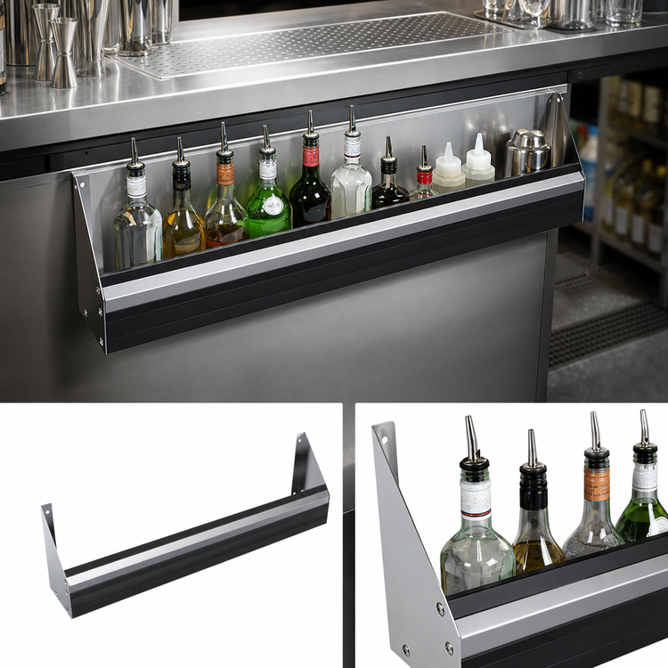 Product image #4 for Krowne Royal Series 54-Inch Built-In Single Speed Rail