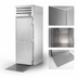 Thumbnail image #4 for True Spec Series Roll-In Heated Cabinet, 1 Section, Stainless Steel Door, 89-Inch H