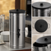 Thumbnail image #4 for 3.5 Gallon Tower Coffee / Tea Dispenser with Solid Black Lid and Side Carry Handles