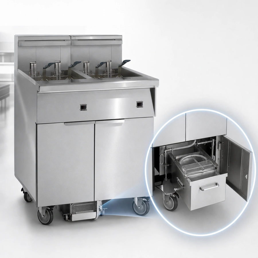 Built-In Space Saver Filter System