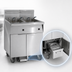 Thumbnail image #4 for Imperial Electric Floor Fryer, 4-Tank, 50 lb. Capacity Each, Built-In Space Saver Filter System