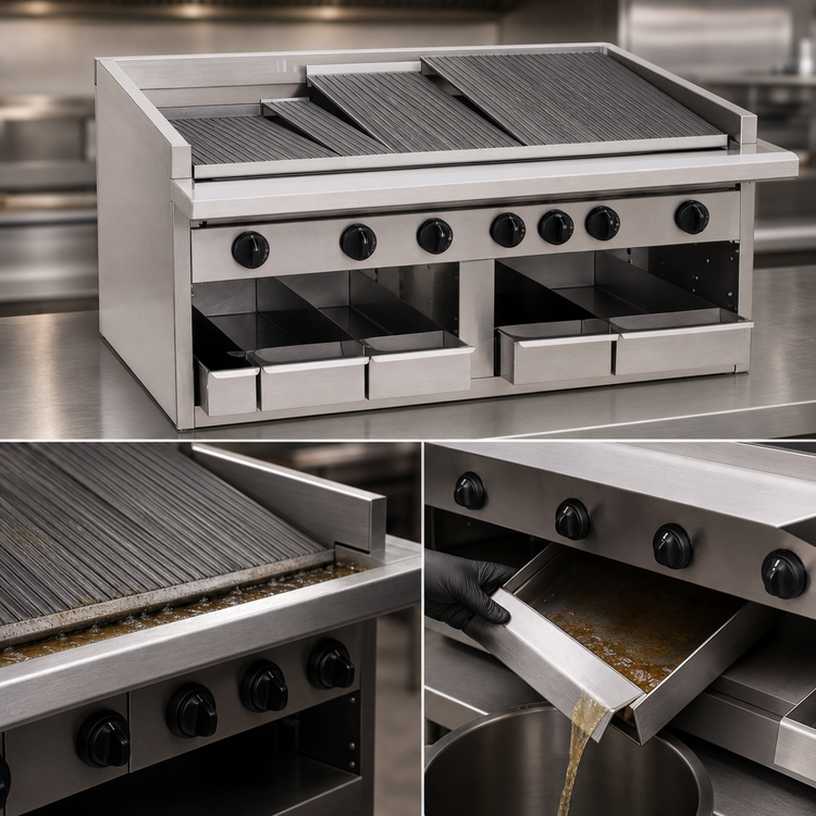 Product image #4 for Bakers Pride Dante Series C-36RS-C 36-Inch Countertop Gas Radiant Charbroiler