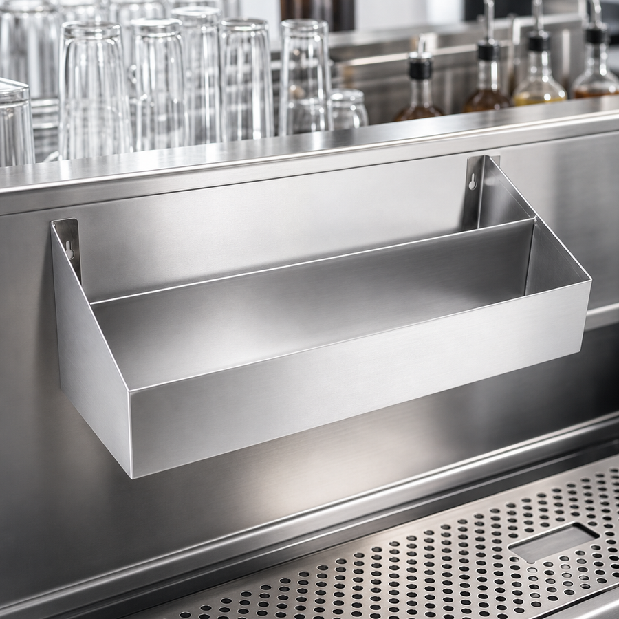 18-Gauge Stainless Steel Construction