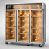 Thumbnail image #4 for Turbo Air PRO Series Pass-Thru Heated Holding Cabinet, 3-Section, 78.1 Cu. Ft., 6 Solid Doors