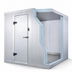 Thumbnail image #4 for AmeriKooler Indoor Quick Ship 6' x 8' Walk-In Cooler with Floor, 7'7