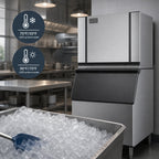 Thumbnail image #5 for Ice-O-Matic Elevation Series CIM0636FR Modular Cube Ice Maker, Full-Size Dice Cubes, 30-Inch Wide, Air-Cooled Remote Condenser