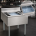 Thumbnail image #4 for Eagle Group 2200 Series 40-Inch Underbar Cocktail Unit with Insulated Ice Bin and 8 Bottle Wells