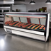 Thumbnail image #4 for Howard-McCray 40E Series Self-Contained Full-Service Red Meat Service Case, 52-1/2 Inch, Straight Glass, LED