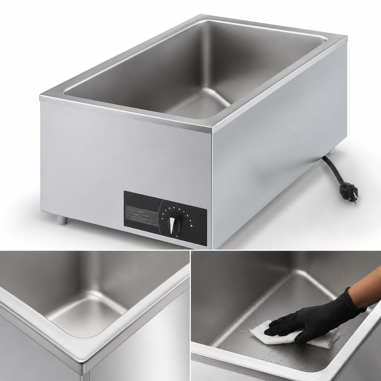 Product image #4 for Vollrath Cayenne Nitro Full-Size Countertop Power Rethermalizer with Stainless Steel Well, 120V