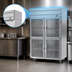 Thumbnail image #4 for Beverage-Air Horizon Series Two-Section Reach-In Freezer with Four Half-Glass Doors