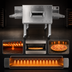 Thumbnail image #4 for Middleby Marshall PS3240E-3 Triple Deck Electric Impingement Plus Conveyor Pizza Oven