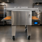 Thumbnail image #4 for Lincoln Foodservice Aperion 24 Series 2424-GUN- Natural Gas Impinger Conveyor Oven, 24" x 48" Conveyor, Floor Model