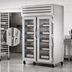 Thumbnail image #4 for True SPEC SERIES Two-Section Reach-In Heated Holding Cabinet with 2 Glass Doors and 6 Chrome Shelves