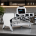 Thumbnail image #4 for UNIC Epic 2-Group Automatic Commercial Espresso Machine with White Panels and 8.9-Liter Boiler