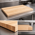 Thumbnail image #4 for Boos Block Northern Hard Rock Maple Kitchen Countertop, 30 x 25 x 1-1/2 Inch, Varnique Finish
