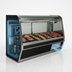 Thumbnail image #4 for Howard-McCray 32E Series 74-Inch Curved Glass Self-Contained Red Meat Service Case