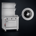 Thumbnail image #4 for Southbend Platinum 24-Inch Heavy Duty Gas Griddle Range with 1-Inch Plate and Cabinet Base